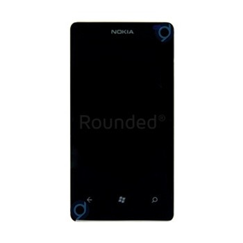 Modul display Nokia 800 Lumia, ansamblu digitizor piesă de schimb neagră AMS391PJ04 foto