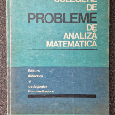 CULEGERE DE PROBLEME DE ANALIZA MATEMATICA - Craiu, Rosculet