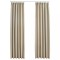Draperii opace cu carlige, 2 buc., bej, 140 x 225 cm