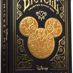 Carti de joc - Disney Mickey Mouse - Black and Gold | Bicycle