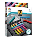 Smart Games - IQ Stixx joc de logica cu 120 de provocari 7+ ani editie internationala, LUDICUS GAMES SRL