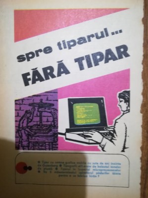 1986 Reclama TIPAR comunism informatica epoca de aur calculator 24x16,5 foto