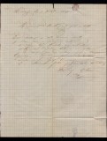 France 1869 Cover + content Annonay to Cette - Railroad cancel D.252