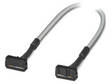 Cablu panglică cu conectori IDC 16x26AWG, 1m, Pas pini 2,54mm