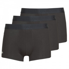 Boxerii Lacoste 3-Pack Boxer Briefs 5H3407-031 negru