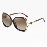 Ochelari De Soare Dama Techsuit 1722, Polarizati, Protectie UV, Maro