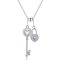 Lantisor Din Argint --- Lacatel si Cheita --- Arg395H