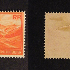 Liechtenstein 1933 Definitives 25 Rp Mi.119 MH AM.262