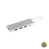 Hub USB-C Xiaomi 3 x USB-A 3.0 - 1 x USB-C - 1 x HDMI Alb BHR8804GL