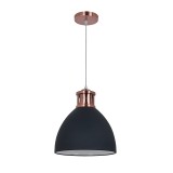 Cumpara ieftin Pendul Jason 1xE27 negru mat - modern