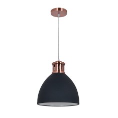 Pendul Jason 1xE27 negru mat - modern