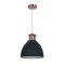 Pendul Jason 1xE27 negru mat - modern