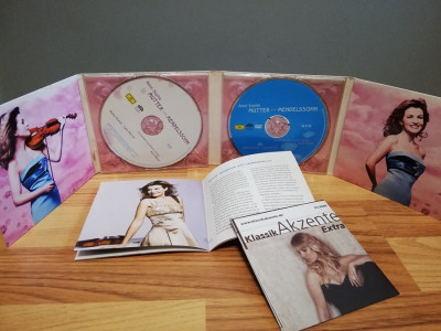 Anne-Sophie Mutter - Mendelssohn (2009/Universal)-CD+DVD Box Set ORIGINAL-ca NOU foto