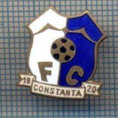 AX 806 INSIGNA - CLUB SPORTIV -FOTBAL -FC CONSTANTA 1920 -PENTRU COLECTIONARI