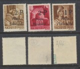 ROMANIA Ardealul de Nord Posta Salajului 3 erori Saiajului (primul l spart) MNH, Istorie, Nestampilat