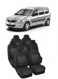 Cumpara ieftin Huse scaun DACIA Logan Mcv 7 locuri 2004 - 2012 (bancheta fractionata)