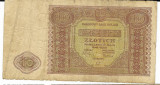 Bancnota 10 zlotych 1946 - Polonia, RARA!