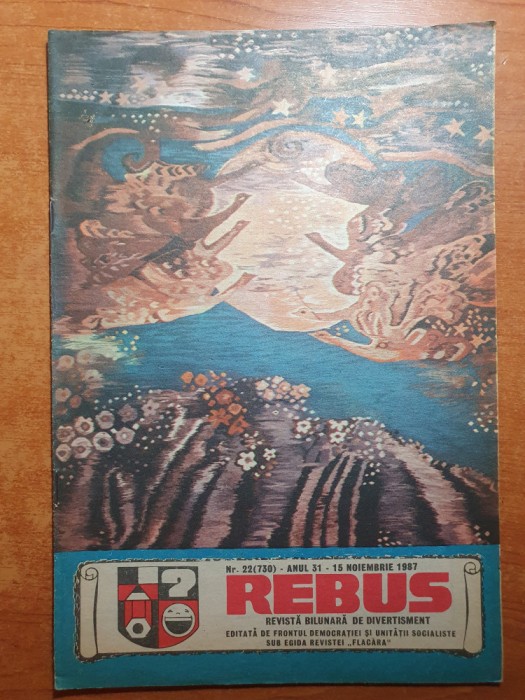revista rebus 15 noiembrie 1987