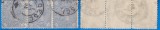 Romania 1919. Cifra in 4 colturi triptic