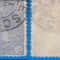 Romania 1919. Cifra in 4 colturi triptic
