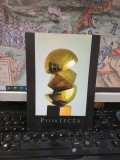 Peter Jecza planșă, Expoziție 22-25 mai 2014 București, Dislocarea Sferei, Displacement Sphere 1998, bronz, Art Safari, 017