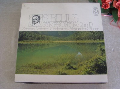 SIBELIUS - Simfonia Nr. 2 - Alexander Gibson - Vinil EMI Anglia foto