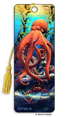 Royce 3D Bookmark - Big Bad Octopus foto