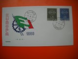 HOPCT PLIC FDC S NR 415 VICTORIA 1959-ITALIA -EUROPA CEPT