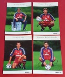 Lot 4 foto cu jucatori - Fotbal BAYERN MUNCHEN