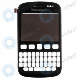 Capacul frontal al modulului de afișare Blackberry 9720 + digitizer negru (fără lcd)