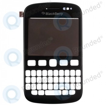Capacul frontal al modulului de afișare Blackberry 9720 + digitizer negru (fără lcd) foto