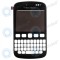 Capacul frontal al modulului de afișare Blackberry 9720 + digitizer negru (fără lcd)