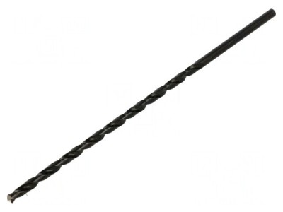 Burghiu Metal 5mm 195mm HSS Blister foto