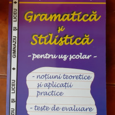 Gramatica si Stilistica pentru uz scolar NOTIUNI TEORETICE - Barboi Lisman