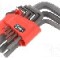 Set chei imbus Hex-Plus, o&amp;#355;el, HEX 1,5mm, HEX 2,5mm, HEX 2mm, HEX 3mm, HEX 4mm, HEX 5mm, HEX 6mm, HEX 8mm, HEX 10mm, lungime {{Lungime totala}},