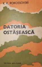 DATORIA OSTASEASCA foto