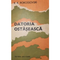 DATORIA OSTASEASCA