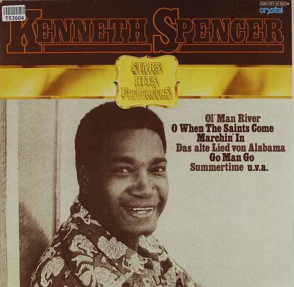 VINIL Kenneth Spencer &lrm;&ndash; Kenneth Spencer VG+