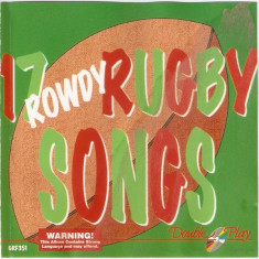 CD 17 Rowdy Rugby Songs, original, folk