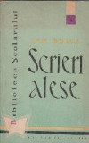 Scrieri alese (Ghica)