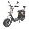 Scuter Electric 1500W, Max. 45 Km/H, Autonomie 60 Km, Hecht Cocis Black
