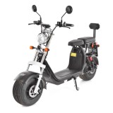 Scuter Electric 1500W, Max. 45 Km/H, Autonomie 60 Km, Hecht Cocis Black