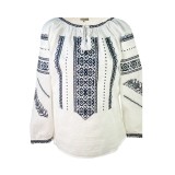Bluza tip ie RIAG, marime M, alb/gri