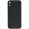 Capac baterie cu cadru (FĂRĂ LOGO) gri spațiu pentru iPhone X