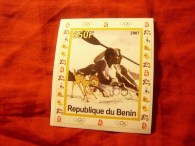 Bloc BENIN 2007 - Olimpiada foto