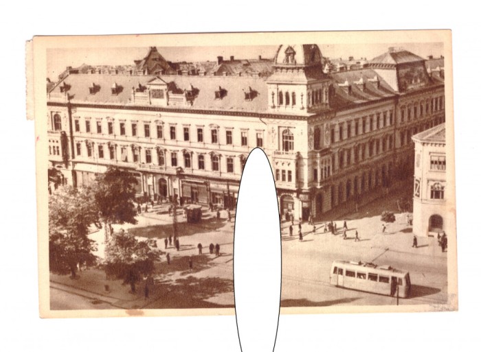 CP Arad - B-dul Republicii, RPR, circulata 1957, animata, stare buna