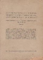 Contributiuni la studiul chimioterapieii tuberculozei experimentale si umane, Volumul al II-lea foto