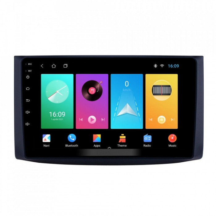 Navigatie dedicata cu Android Chevrolet Kalos 2006 - 2011, 1GB RAM, Radio GPS