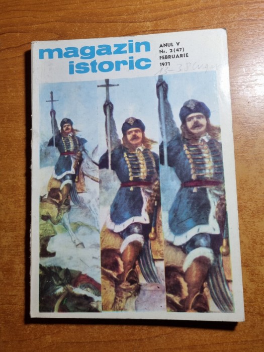 revista magazin istoric februarie 1971