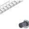 Conector M12 mamă 4-PIN pentru PCB